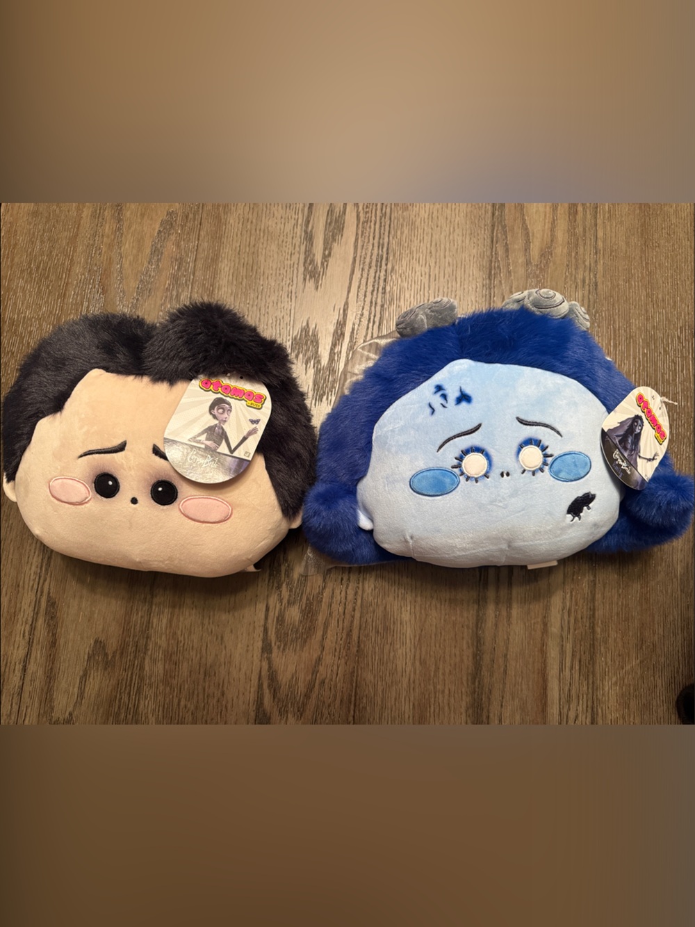 Tim Burton’s Corpse Bride Victor & Emily Atamas by Russ Plush Pair